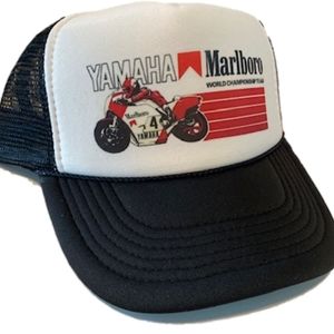 Yamaha Marlboro Team World Racing Championship MotoGP Retro Vintage Style 90s Fo